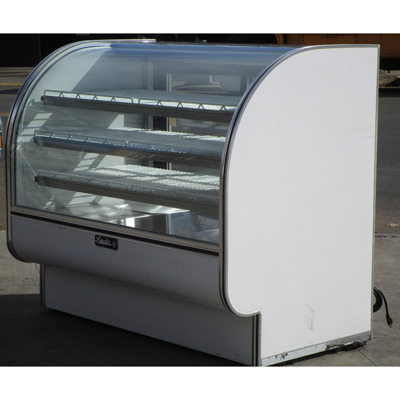 Leader CVK57-SC Curve Refrigerated Bakery Case, Great Condition image 4