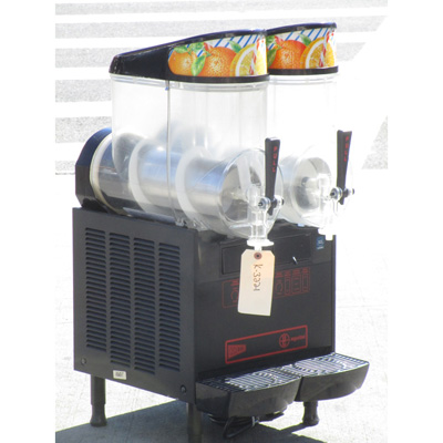 Grindmaster-Cecilware NHT2ULBL Double 2.5 Gallon Bowl Pourover Granita Slush Dispenser, Excellent Condition image 1