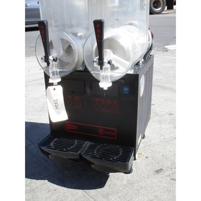 Grindmaster-Cecilware NHT2ULBL Double 2.5 Gallon Bowl Pourover Granita Slush Dispenser, Excellent Condition image 3