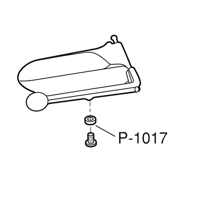 Alfa P-1017 Stop Nut for VS-99P Pusher Plate image 1