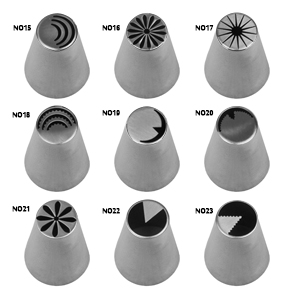 Russian Nozzles, Stainless Steel Seamless Tubes, Set of 34 image 3