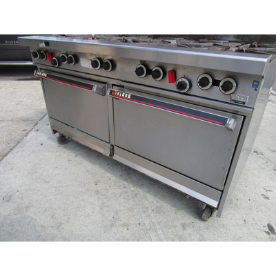 Garland 10 Burner Natrual Gas Stove Model H284RC, Good Condition image 3