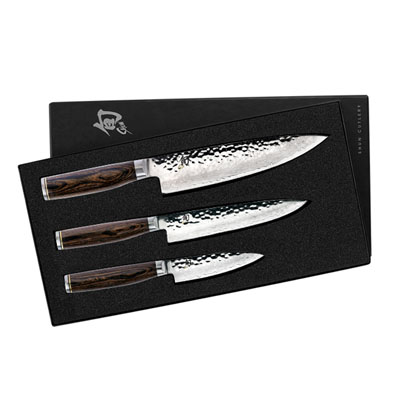 Shun Premier 3 Piece Starter Knife Set image 1