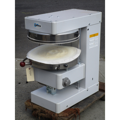 Univex SPZ40 Pizza Dough Spreader / Rounder w/ 15.75" Ring, Used Excellent Condition image 1