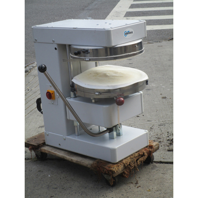 Univex SPZ40 Pizza Dough Spreader / Rounder w/ 15.75" Ring, Used Excellent Condition image 2