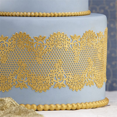 Pavoni Silicone Cake Lace Mat SMD102 image 2