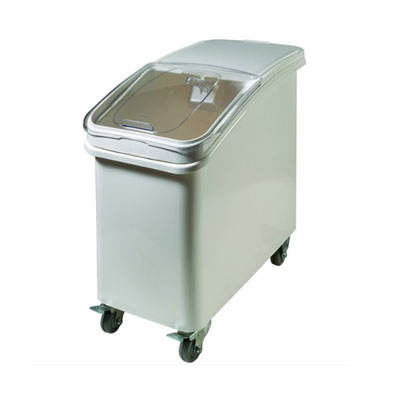 Winco White Polycarbonate Lid for Ingredient Bin IB-21 image 1