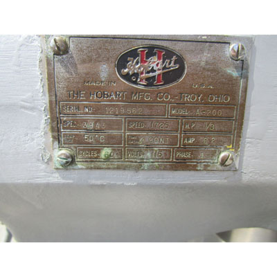 Hobart 20 Quart A200 Mixer, Very Good Condition image 2