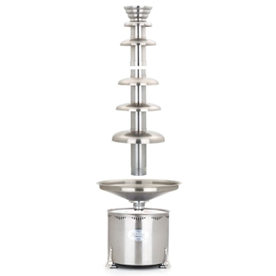 Sephra Fountains 44" Convertible Commercial Chocolate Fountain, Brushed Stainless image 2