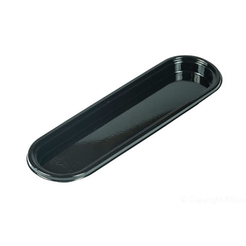 Silikomart Silicone Bakeware Fashion Eclair 2.7 Oz., 5.11" x .98" x .98" High, 10 Cavities image 6