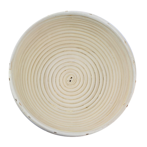 Vollum Brotform Round Proofing Basket with Linen, 8.5" x 3", 1 lb image 4