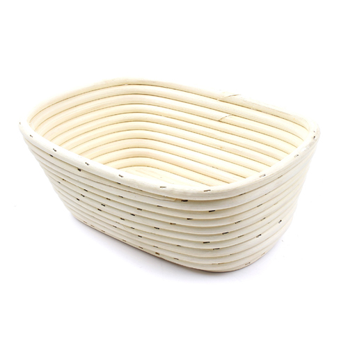 Vollum Brotform Oval Proofing Basket 10" x 7" x 3.5" High, 1 lb image 2