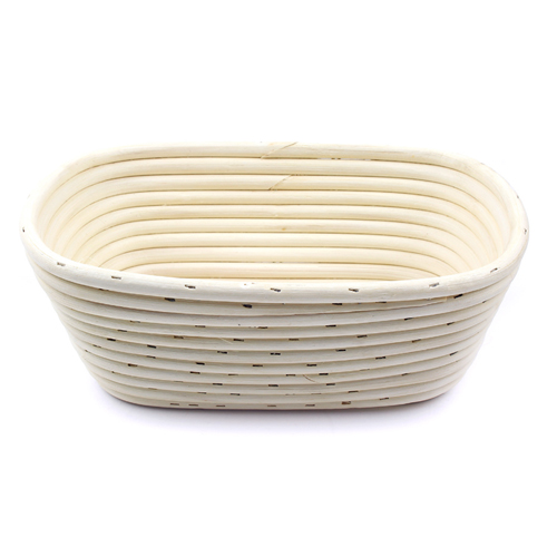 Vollum Brotform Oval Proofing Basket 10" x 7" x 3.5" High, 1 lb image 3