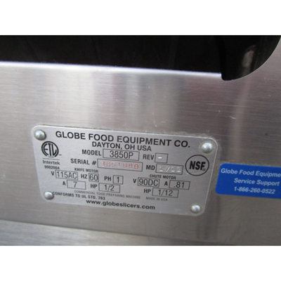 Globe 3850P Automatic Meat Slicer, Great Condition image 5