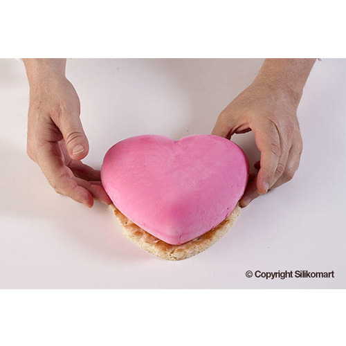 Silikomart TI AMO Heart Silicone Freezing and Baking Mold, 33.81 Oz. image 8