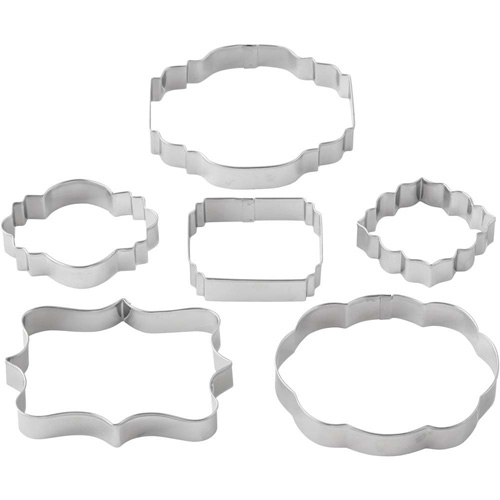 Wilton Plaque Fondant Cut-Out Set, 6 Pc. image 1