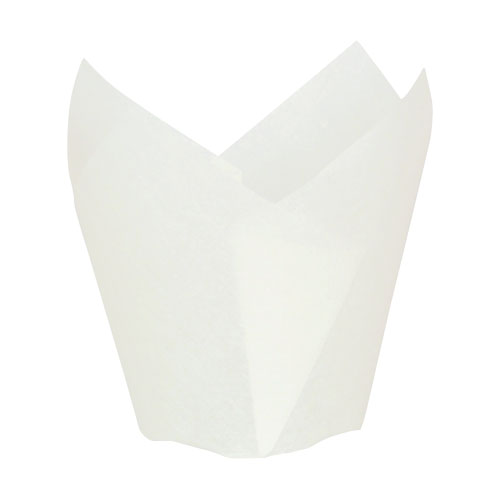 Tulip White Silicone Baking Cup image 1