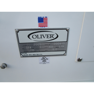 Oliver Variable 2005 Bread Slicer, Used Excellent Condition image 4