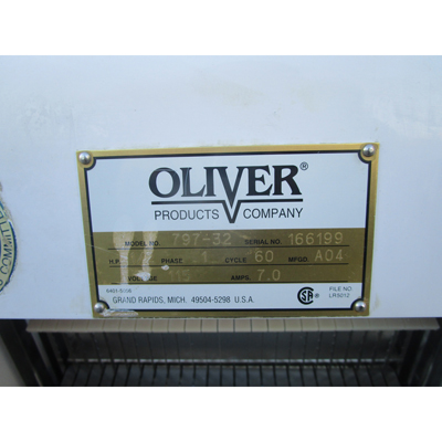 Oliver 797-32 5/8" Cut Bread Slicer With Bagger, Used Very Good Condition image 6