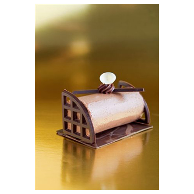 Flexible Chocolate Mold Pie Slice, 16 Cavities image 1