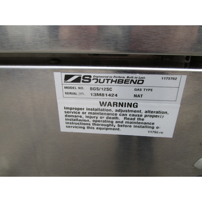 Southbend BGS/12SC Convection Oven, Great Condition image 3