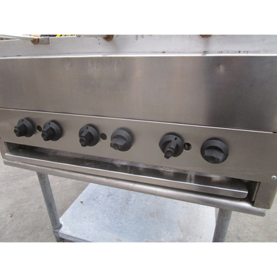 Attias Double Sided Rotating Heavy Duty Radiant Broiler Grill, Used Very Good Condition image 3