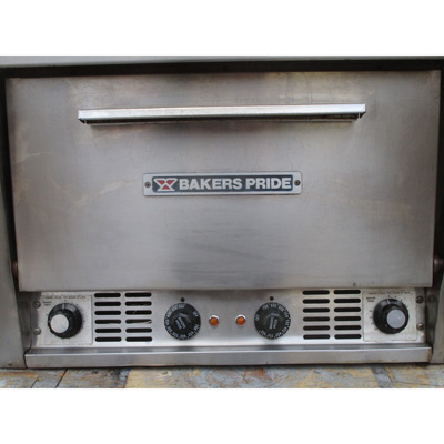 Bakers Pride P44 Electric Pizza / Pretzel Two Compartment Oven, Used Good Condition image 3