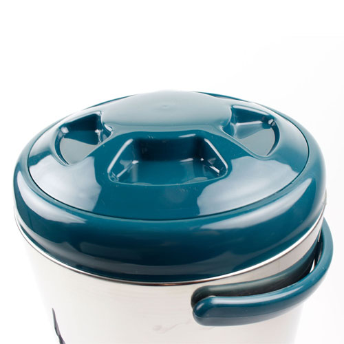 Vollum Stainless Steel Insulated Liquid Dispenser - 8 Liter, Teal image 1
