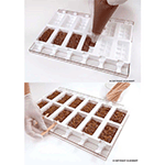 Silikomart Silicone Mold for Ice Cream Pops: Divided Shape image 1