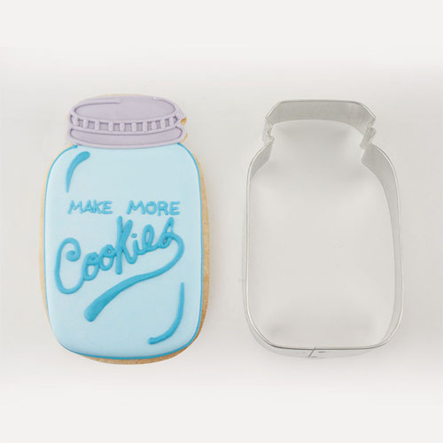 Ann Clark Mason Jar Cookie Cutter, 4 1/2" image 1