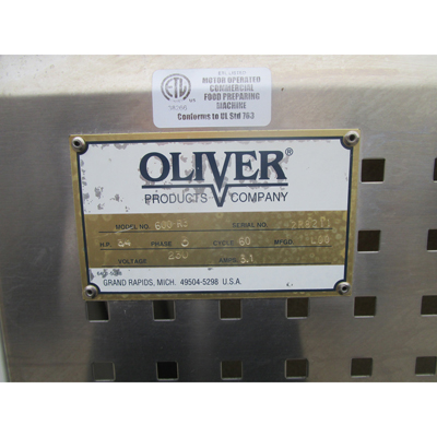 Oliver 600-R3 French Baguette Molder, Used Good Condition image 3