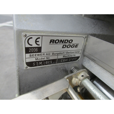 Rondo STM-615 Table Top Dough Sheeter, Used Very Good Condition image 6