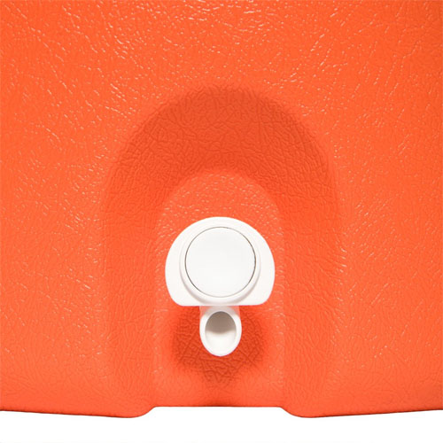 Igloo 10-Gallon Orange Beverage Cooler image 2