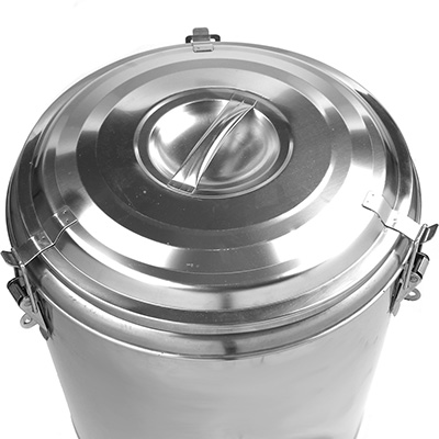 Vollum Stainless Steel Insulated Container with Spout, 40 Liter image 1