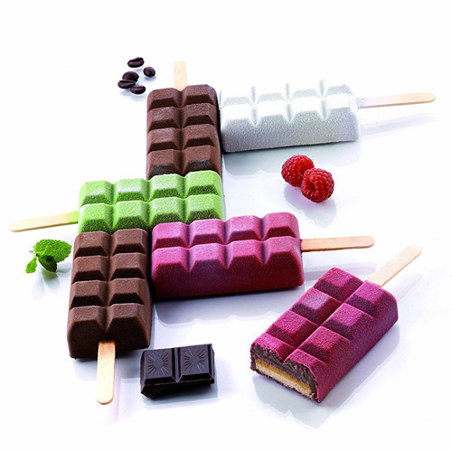 Silikomart Choco Stick Ice Cream Mold, Set of 3 image 1