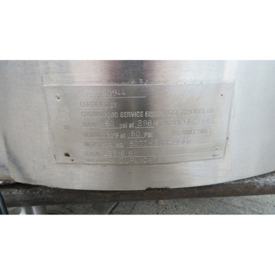 Blodgett KLS-40G 40 Gallon Gas Kettle 120V, 100,000 BTU, Used Excellent Condition image 4