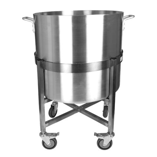 Vollum Stainless Stockpot Dolly 19" Diameter x 23.75" High image 1
