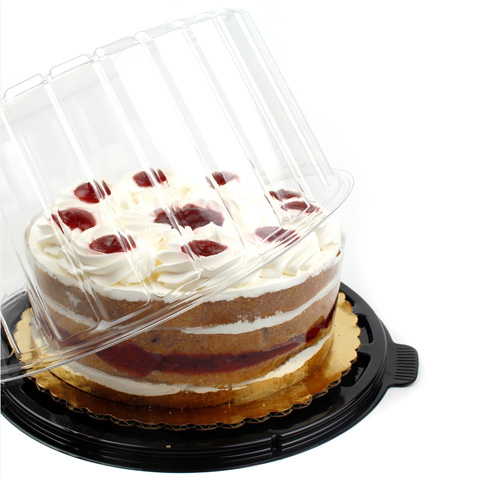 Plastic Container for 8" Round Layer Cake, Pack of 10 image 2
