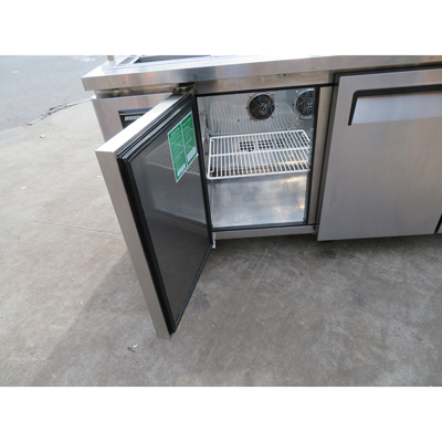 Turbo Air JBT-72 Refrigerated Salad Bar with Custom Enclosed Sneeze Guard, Used Great Condition image 4