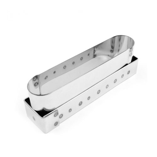 Mallard Stainless Steel Eclair Cutter, 5.3" x 1" (13.5 x 2.5 cm)  image 1