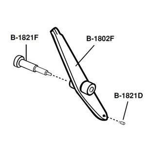 Driving Lever Assembly For Berkel 180 Slicer OEM # A-06002-F image 2