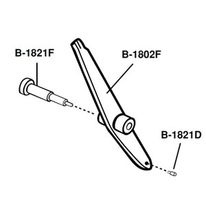 Driving Lever Ctr .Pin For Berkel 180 Slicer OEM # 06002-1F image 2