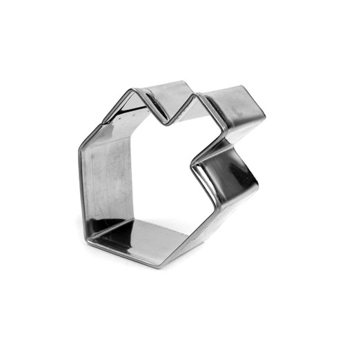 Stainless Steel Dreidel Cookie Cutter 1-11/16" x 2-1/2" image 1