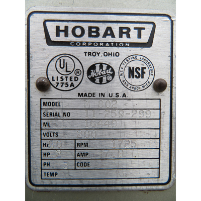 Hobart 80 Quart M802 Mixer, Used Great Condition image 3