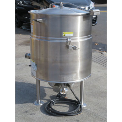 Cleveland KEL-40 40 Gallon Steam Jacketed Electric Kettle, Used Excellent Condition image 4