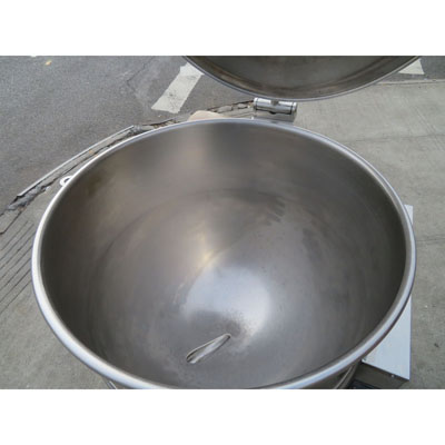 Cleveland KGL-60 60 Gallon 2/3 Steam Jacketed Natural Gas Kettle, Used Excellent Condition image 1