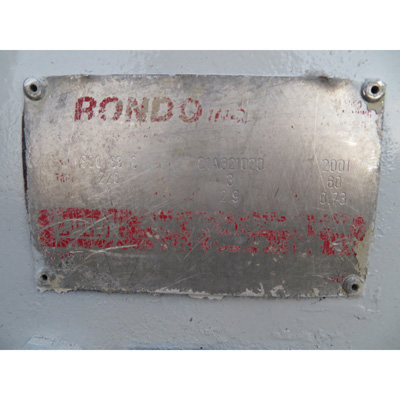 Rondo SSO-68C Dough Sheeter w/Cutting, Used Excellent Condition image 7