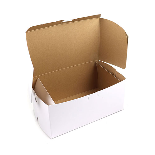Short Cake Box ("Log Box"), 11-1/2" Long x 6-7/8" x 5-1/4" - Pack of 50 image 1