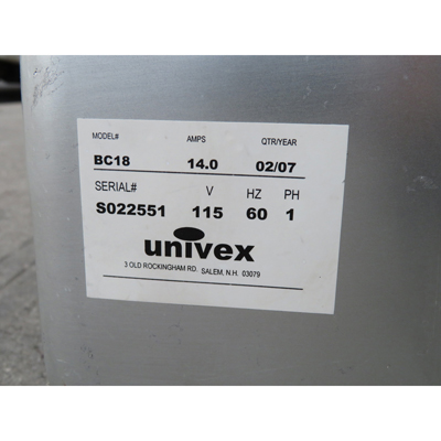 Univex BC18 Buffalo Chopper, Used Great Condition image 2