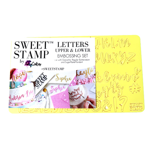 Sweet Stamp Set of Upper & Lower Case Letters, Numbers & Symbols image 2